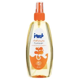 روغن بدن کودک حاوی ویتامین E فیروز 200 میلی لیتر 
