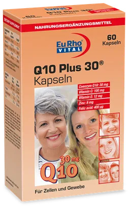 کپسول کیوتن پلاس 30 میلی گرم یوروویتال 60 عددی