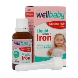 قطره آهن ول بیبی ویتابیوتیکس 30 میلی لیتری