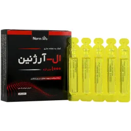 ویال خوراکی ال آرژنین 1000 میلی گرمی نورم لایف 10 عددی 