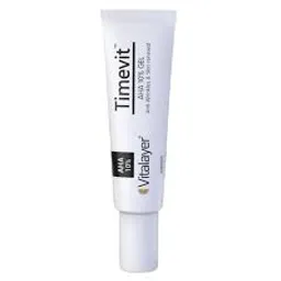 کرم ژل ضد چروک و لایه بردار با آ اچ آ 10 درصد تایم ویت ویتالیر 30 میلی لیتری