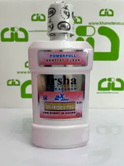 دهانشویه کلرهگزیدین 0.2 درصد ایرشا 250 میلی لیتری