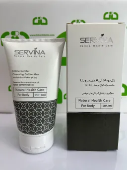 ژل بهداشتی آقایان سروینا مناسب انواع پوست 150 میلی لیتری