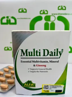 قرص مولتی دیلی آلفا ویتامینز 30 عددی 