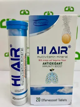 قرص جوشان مولتی ویتامین مینرال های ایر های هلث 20 عددی