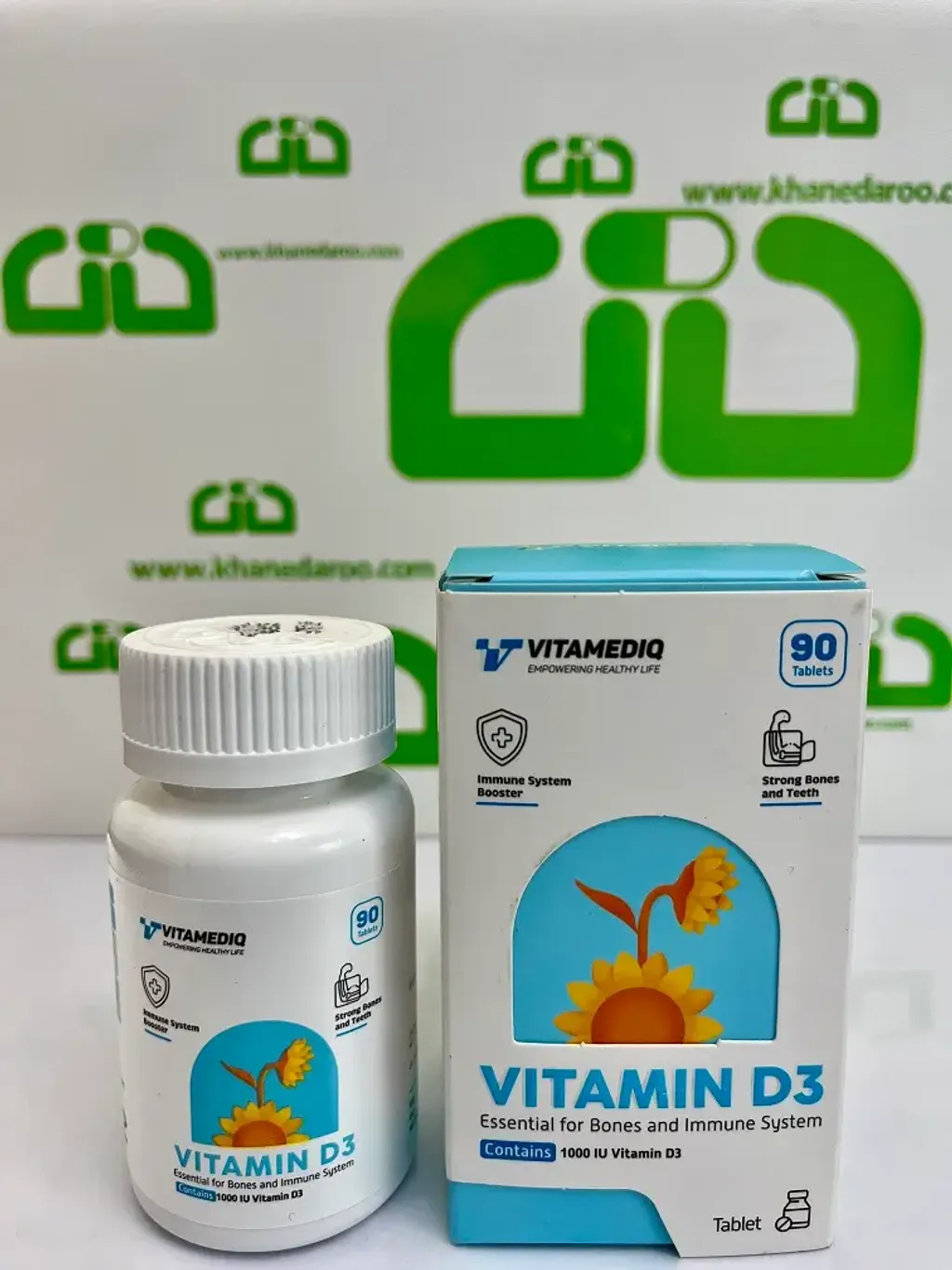 Vitamediq Vitamin D3 1000IU Tablet (1)