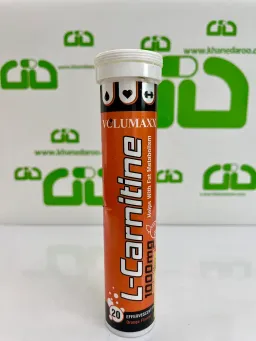 قرص جوشان ال کارنیتین 1000 میلی گرمی ولیومکس او پی دی فارما 20 عددی