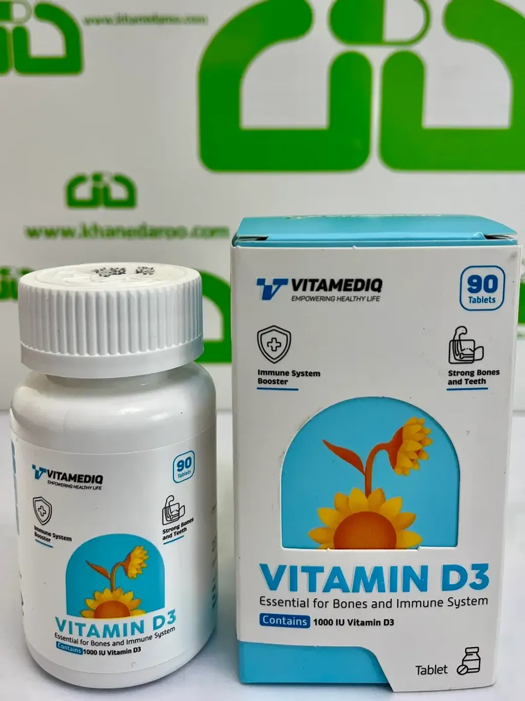 Vitamediq Vitamin D3 1000IU Tablet (1)