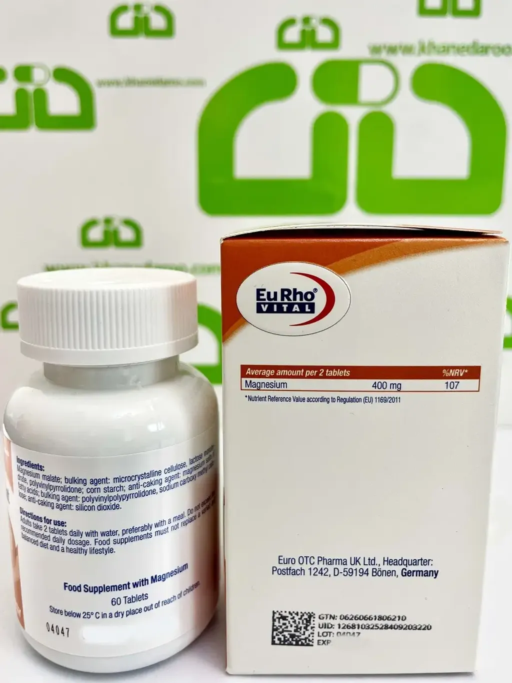 EuRhovital Magnesium Malat Tablet (3)