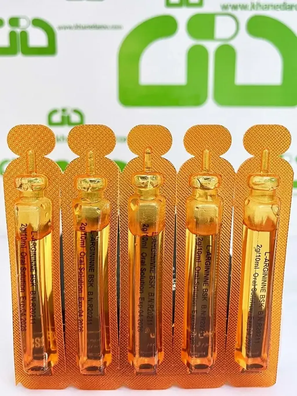 BSK L Arginin 2000mg Vial (3)