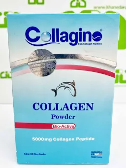 پودر کلاژن پپتید 5000 میلی گرمی کلاژینو 30 ساشه