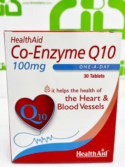 قرص کو آنزیم کیوتن 100 میلی گرمی هلث اید 30 عددی